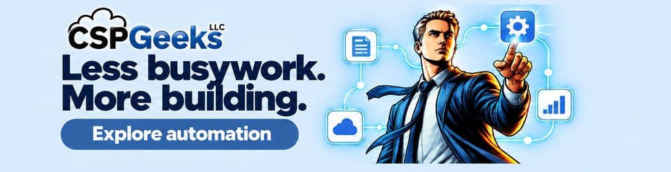 Let the workflow do the repetitive work