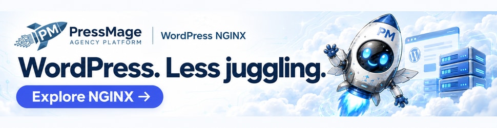 WordPress hosting without the server juggling