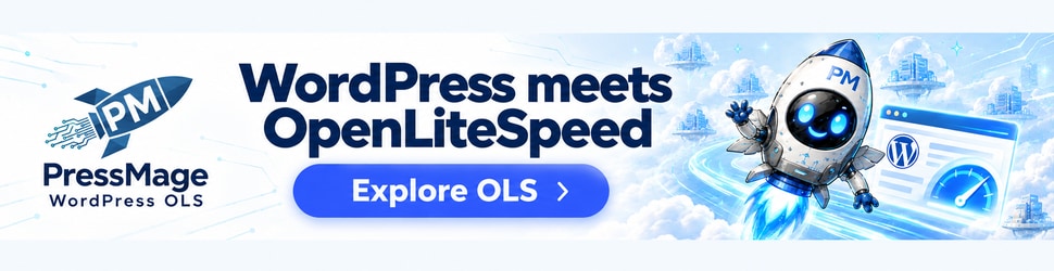 Give WordPress an OpenLiteSpeed foundation