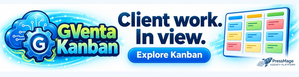 Keep client work moving with GVenta Kanban