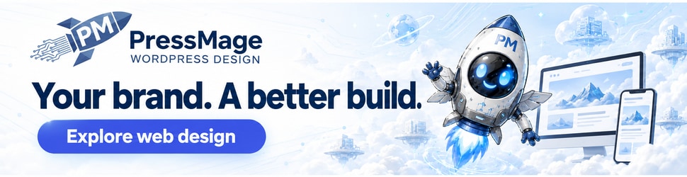 A polished WordPress site, under your brand