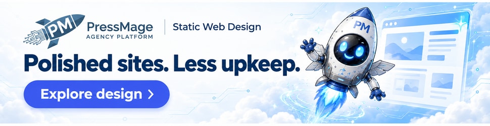 Build a fast, low-maintenance web presence